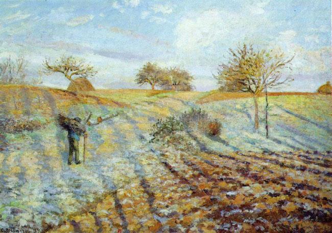 Camille Pissaro Hoarfrost china oil painting image
